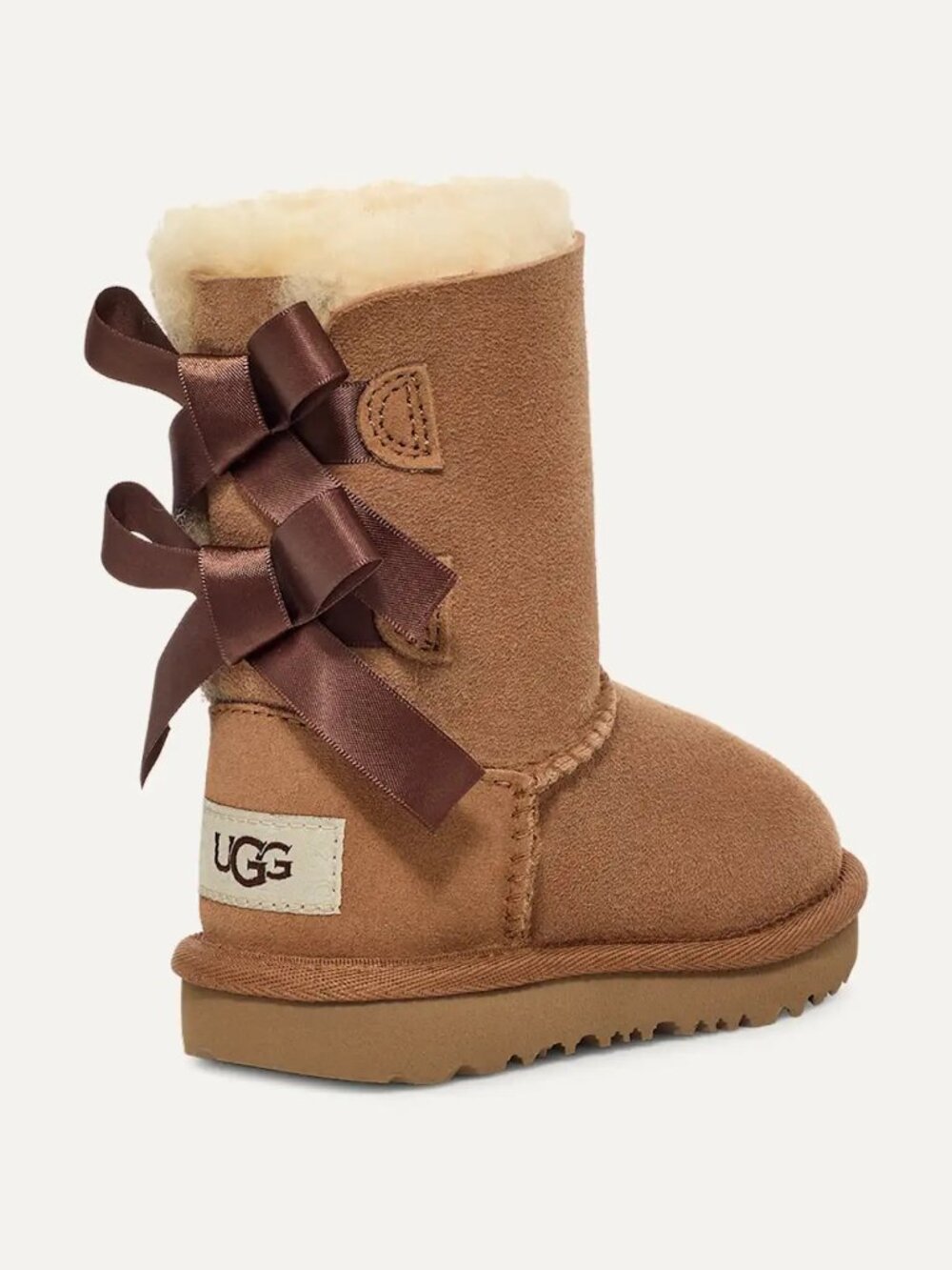 UGG Toddlers' Bailey Bow II Boots Chestnut Brown size 9T